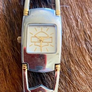 Ladies Harley Davidson Silver/Gold Watch